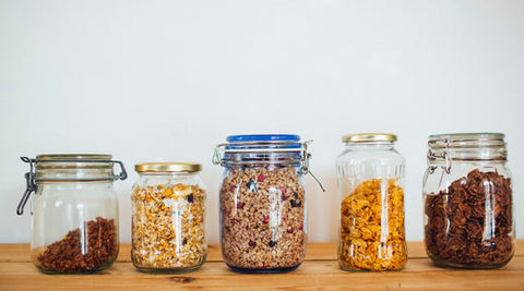 how to go zero waste with reusable jars