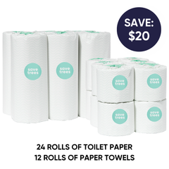 The Toilet Paper and Paper Towel Box