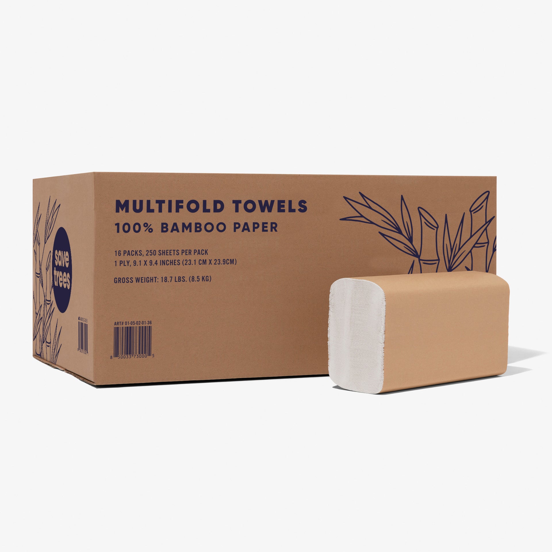 Bamboo Multifold Towels