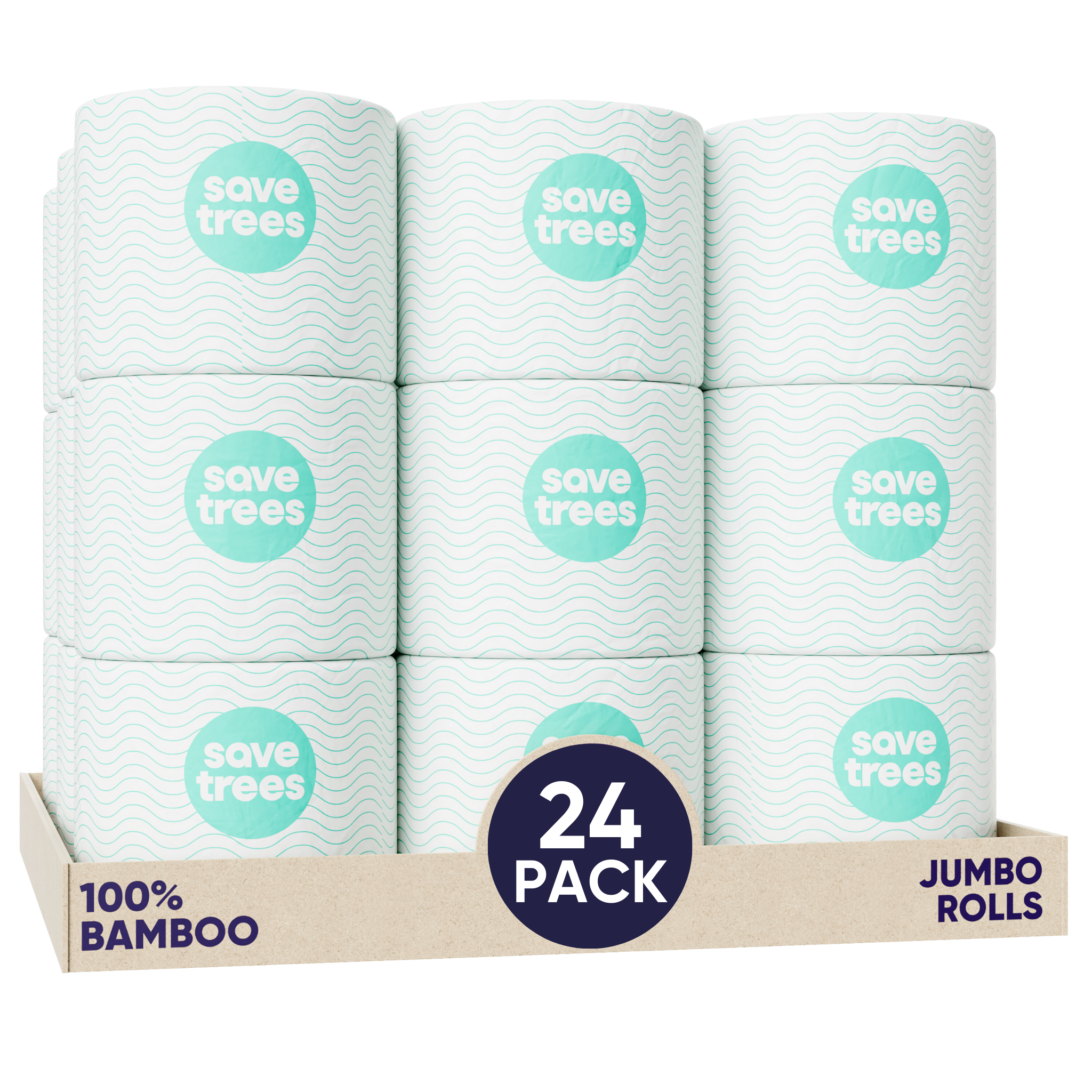 eco-friendly bamboo toilet paper loo roll by cloud paper