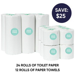 The Toilet Paper and Paper Towel Box