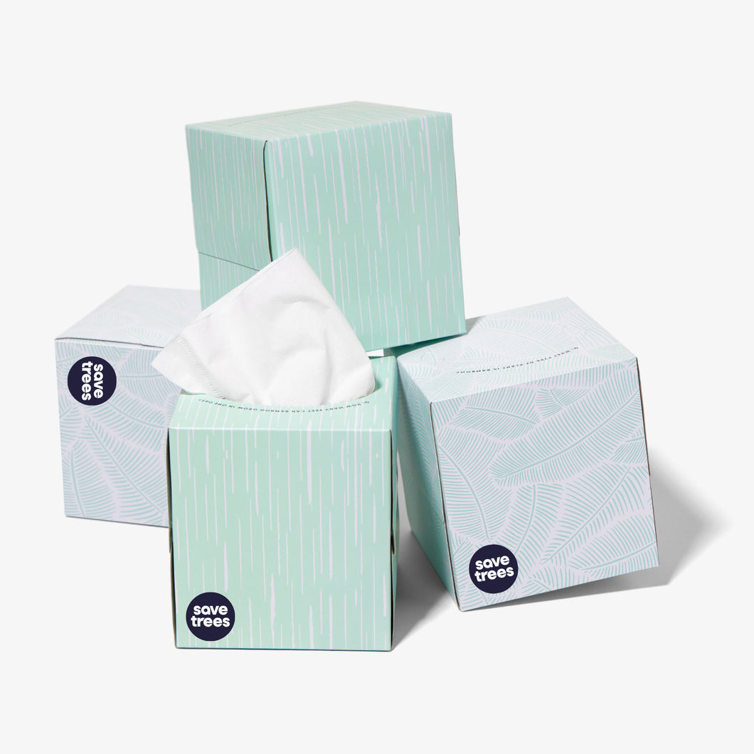 bamboo cube tissues