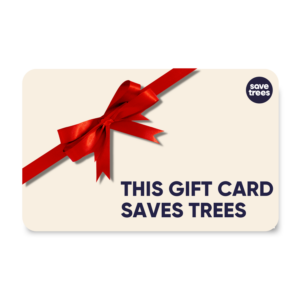 Save Trees Digital Gift Card