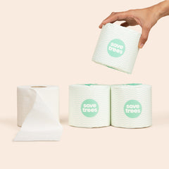 Premium Bamboo Toilet Paper in Bulk