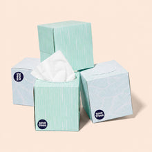 Load image into Gallery viewer, Bamboo Cube Tissues - 24 Tissue Boxes
