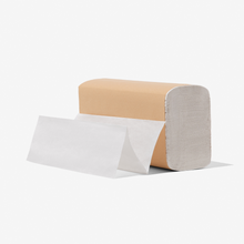 Load image into Gallery viewer, Eco-friendly bamboo multifold paper towels for commercial use
